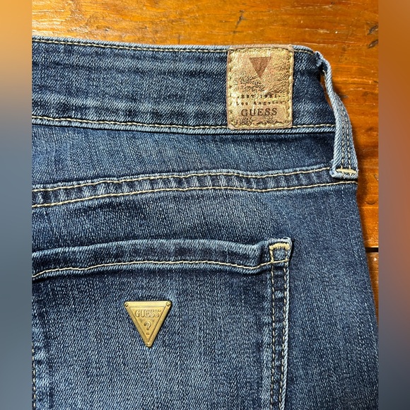Guess Jeans Ripped Size 28 Power Skinny Low - Picture 8 of 11